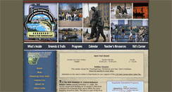 Desktop Screenshot of centralarkansasnaturecenter.com